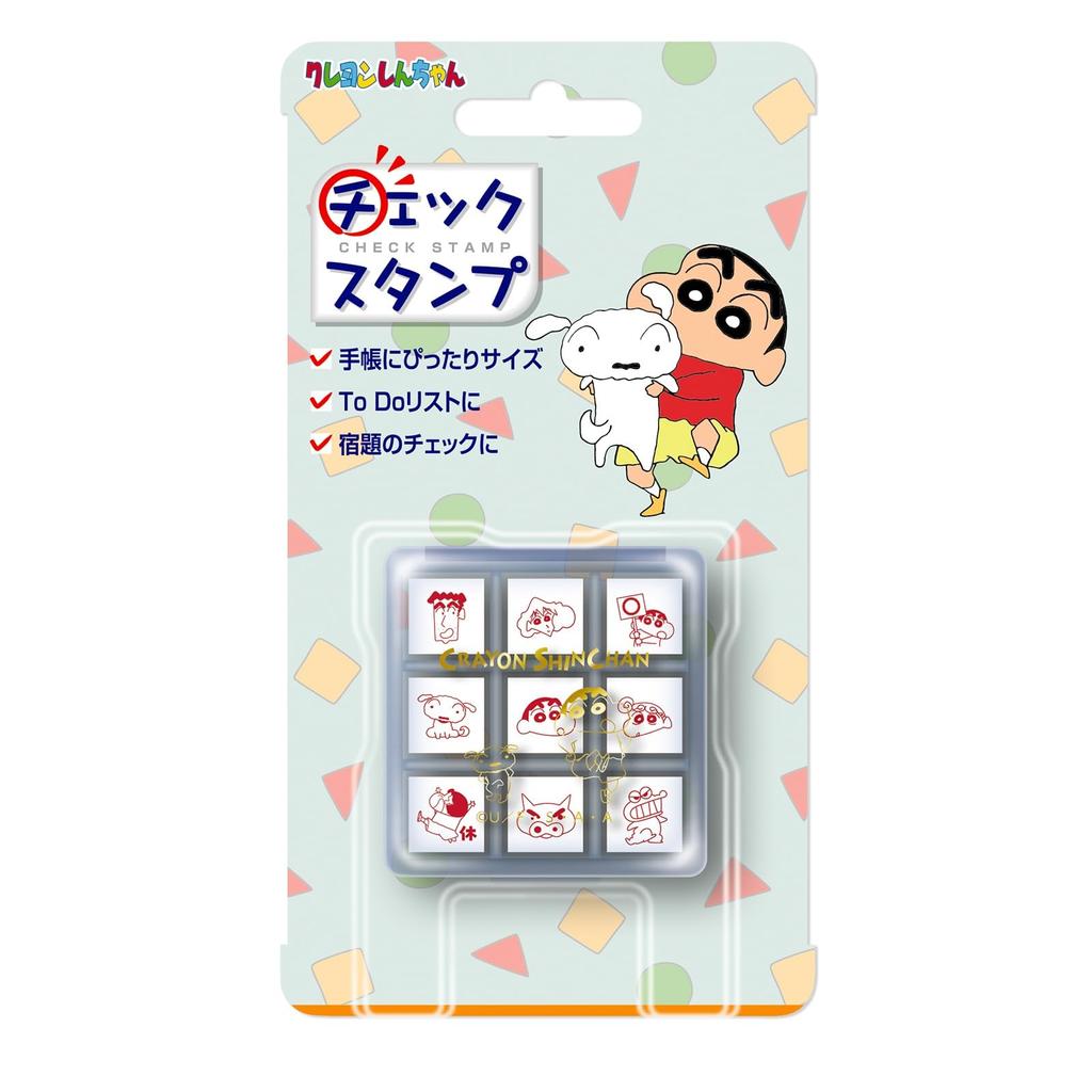 Beverly Crayon Stamp Check Stamp Shin-chan CK9-060