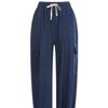 Shop   Women Ice Cooling Wide Jogger Pants Denim Medium Blue Pic Wpt 12073