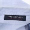 TOMORROWLAND made in Japan No sleeve shirt 38 Blue Women Used
