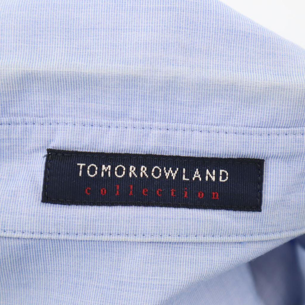 TOMORROWLAND made in Japan No sleeve shirt 38 Blue Women Used