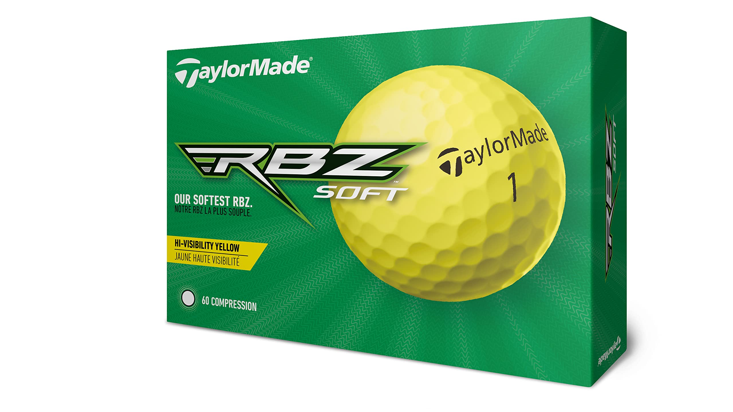 

TaylorMade RBZ Soft Golf Balls, 1 Dozen (Yellow)