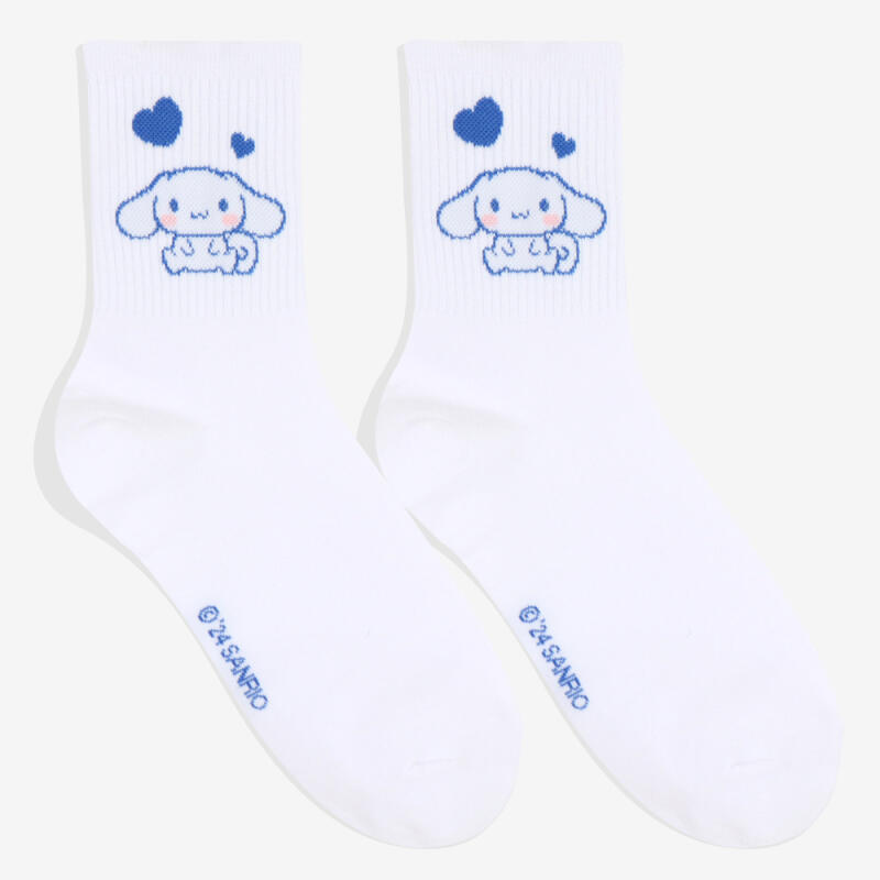Cinnamoroll Adult Heart Socks (1 Pair)