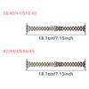 Metal Watch Band for iWatch Ultra/SE/11-1 For 38/40/41/42mm Silver & Golden For Apple Watch Strap Watch Accessories