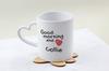 Collie Rough, Long-Haired Collie - Cup with a Dog, Adorable Cup with a Heart-shaped Handle, Universal Gift from the Art-Dog Brand