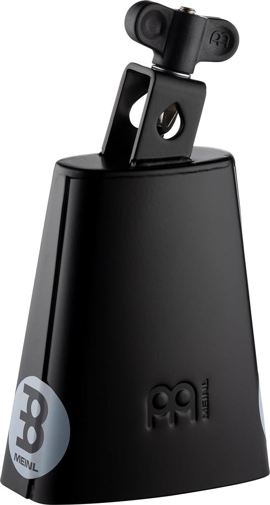 MEINL Percussion Cowbell, Black Powder Coated Steel, 5 14" (SL525-BK)