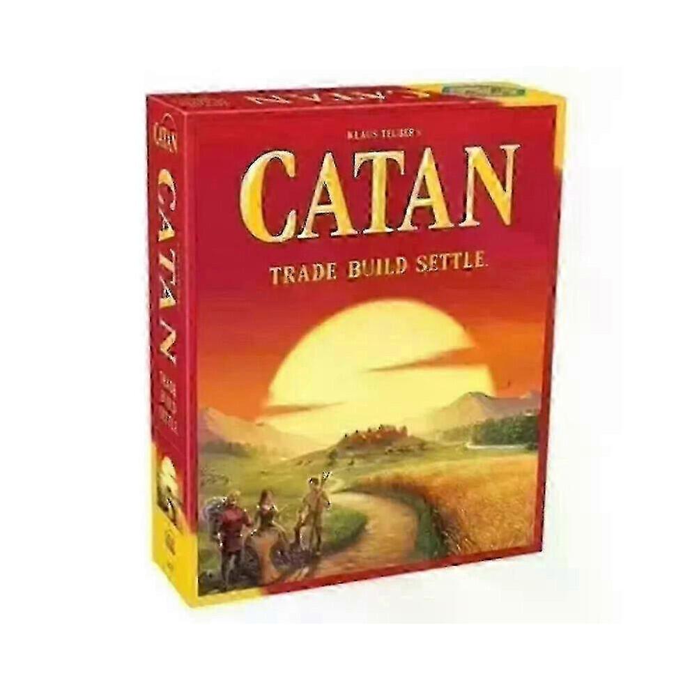 English version catan board game puzzle leisure toy game card 25th anniversary edition playing games 2-8 people party card games Gifts