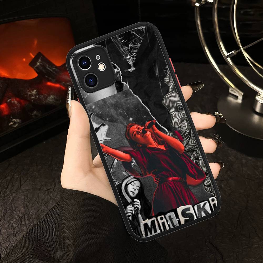 Popular Singer M-Mitski For IPhone Air 16 15 14 Plus 13 12 11 Pro Max Matte Cover Jelly Shockproof Phone Case
