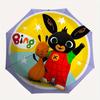Bing, Rabbit Automatic Folding Umbrella  8 Ribs, Durable Iron Frame, Bright Color Pattern Compact Travel Umbrella, Suitable for Outdoor, Bea