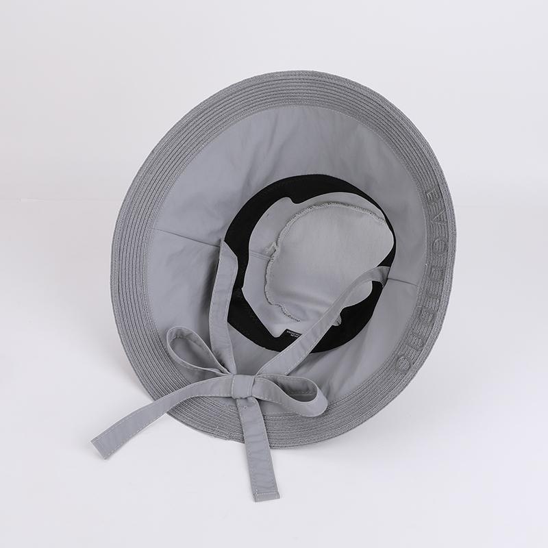 Summer Big Brimmed Fisherman's Hat Solid Color Sunscreen Hat Women's Outdoor Travel Mountaineering and Fishing Sunscreen Hat