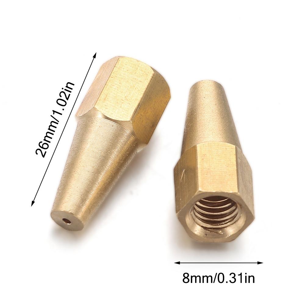2# 3# 4# 5# Propane Acetylene Pure Copper Torch Tip H01-2 Oxygen Welding Gas Brazing Torch Nozzle