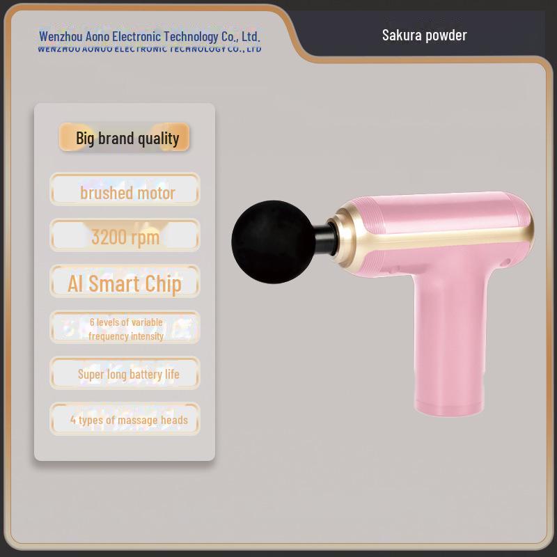 Portable Women's Mini Meridian Massager: Creative Cross-Border Fascia Gun