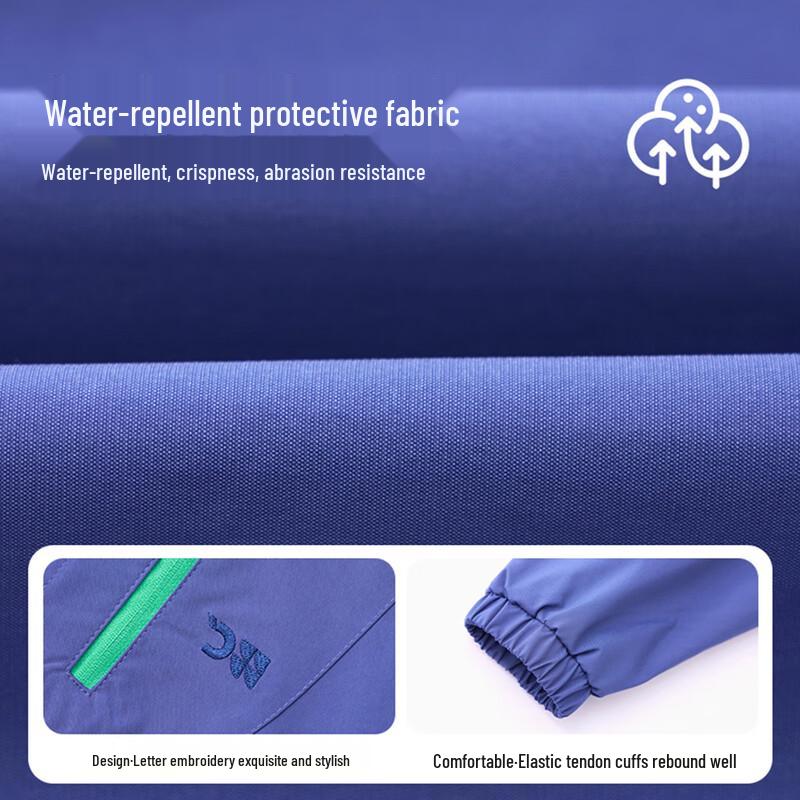 Boys' Water-Repellent Hooded Softshell Jacket