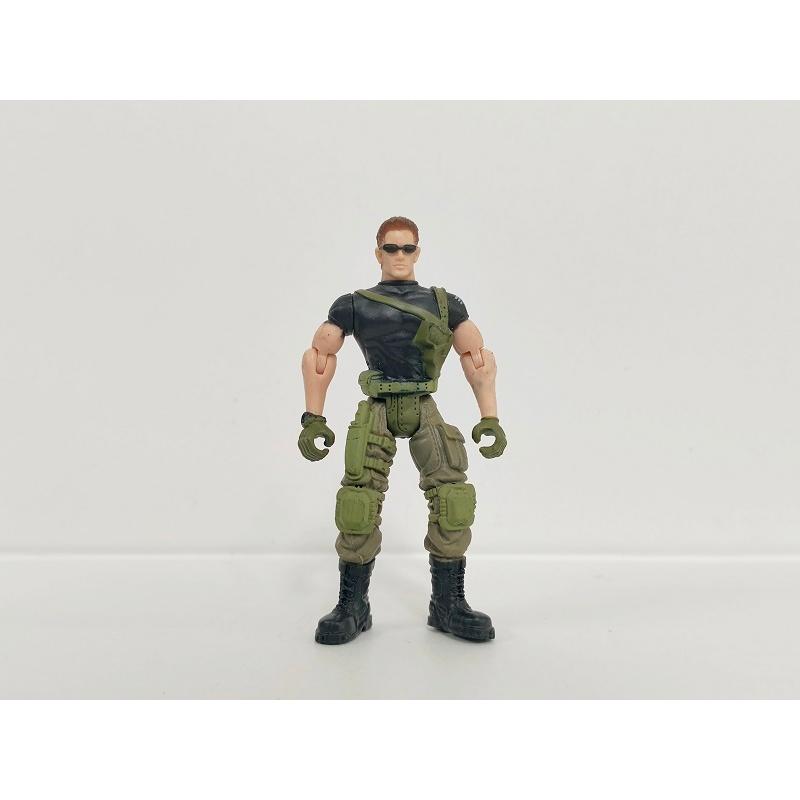 3.75inch Action Figure Lanard The Corps Special Force W/5pcs Accessories PVC Soldier Figure #115 зелёный