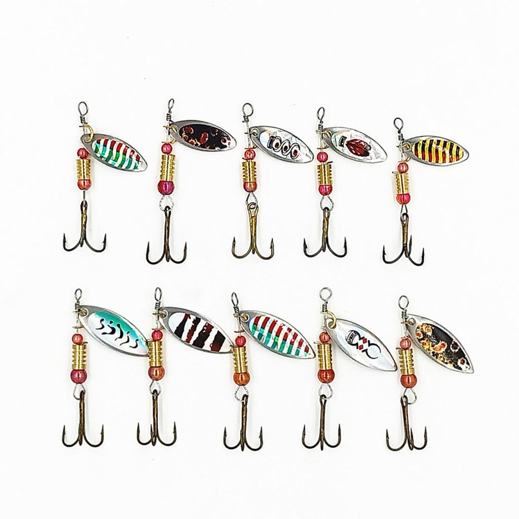 30 Pcs Iron Plate Lure Various Size Weight Colors Vivid Bright Colorful Stickers Metal Fishing Bait