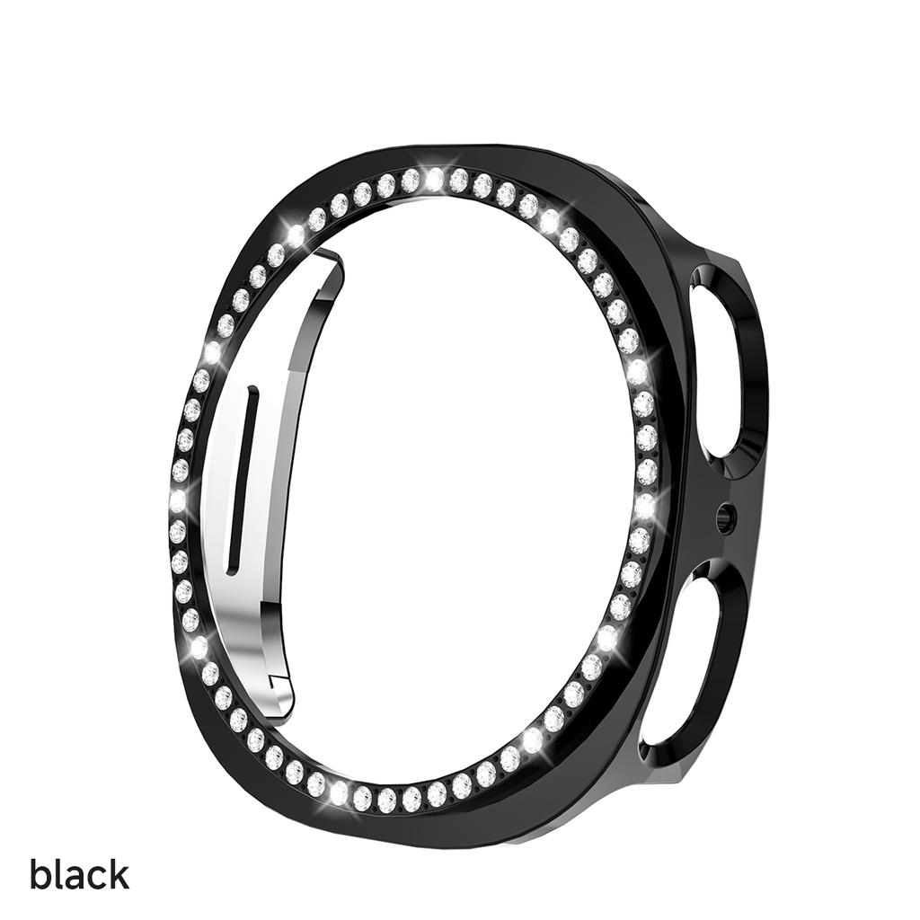 Bling Case for Samsung Galaxy Watch 8 Diamond Bumper With Hollow PC Protective Cover for Samsung Galaxy Watch 8 40mm 44mm