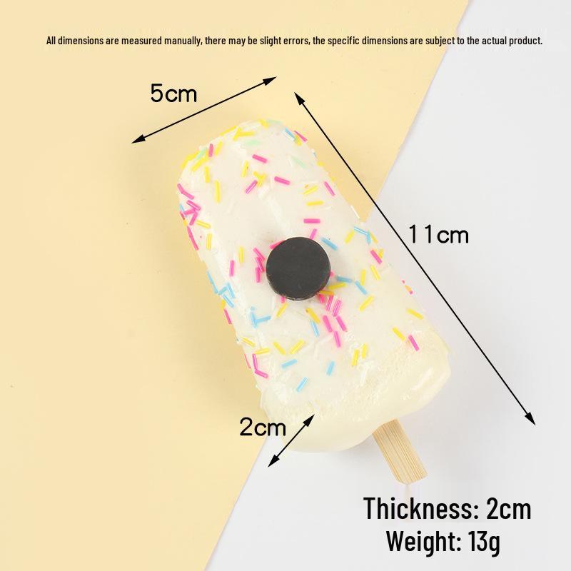 Simulation Ice Cream Refrigerator Magnet Display Prop