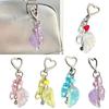 Handcrafted Beads Keychain Ornament Wing Charm Multicolor Hanging Decoration Pendant For Women Men