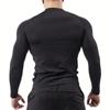 Christian Workout Compression Shirts Graphic Long Sleeve Rash Guard Athletic Quick Dry Tees Tops Mens Gym Undershirts Baselayers