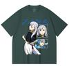 230 Gsm 100% Cotton Black Clover V3 Noelle Print Unisex Heavy Cotton T Shirt