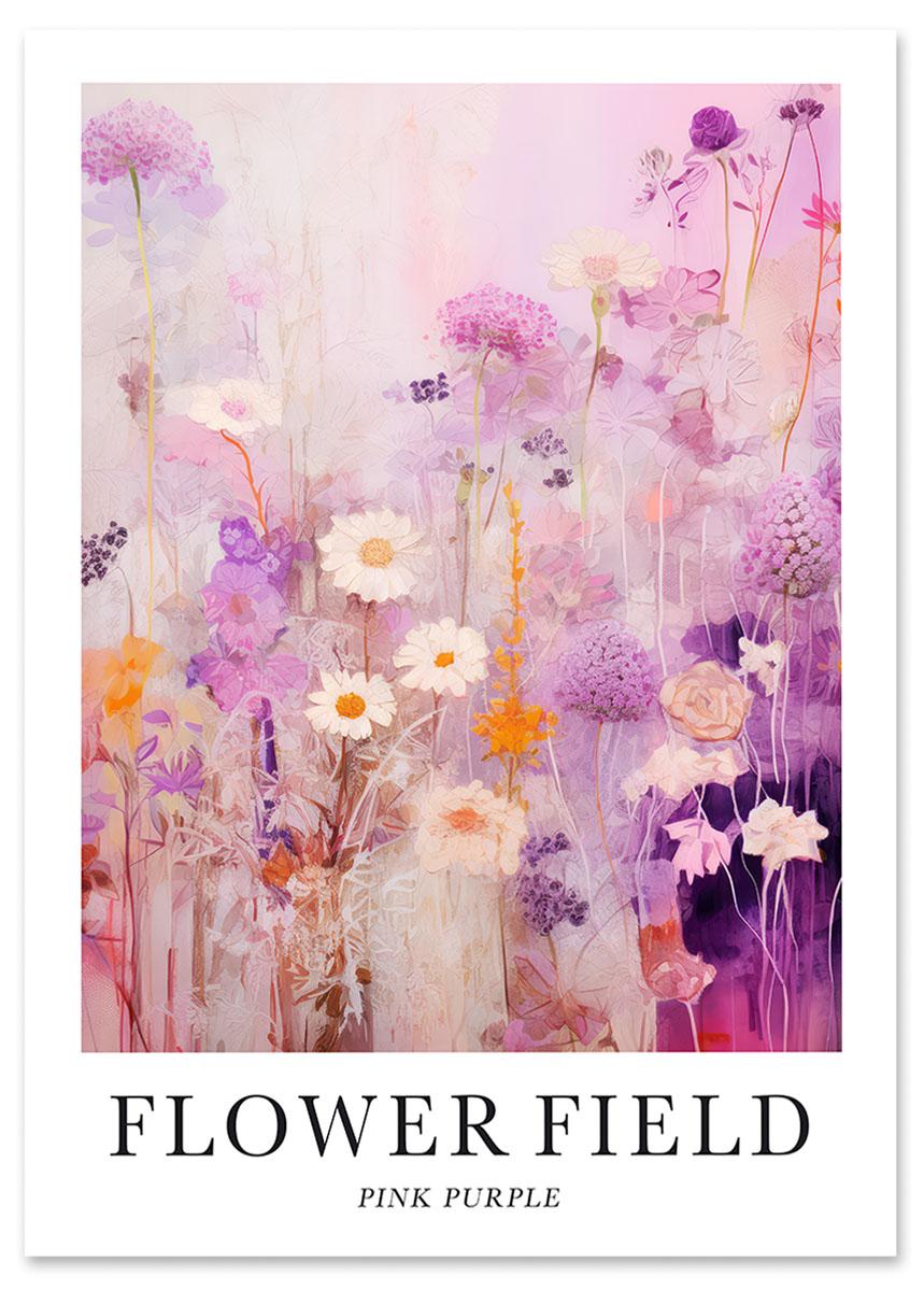 

Постер кольорові квіти 30x40 cm