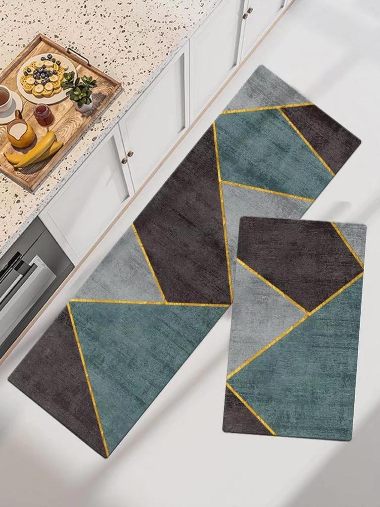 Fashion Simple Nordic Style Kitchen Mat  Carpet House Hold Carpet Modern Home Decor