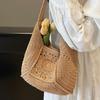 Fashion Woven Bag Women's New Large-capacity Seaside Vacation Beach Bag Woven Straw Tote Bag for Women
