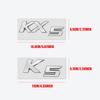 3D ABS Styling K3 K4 K5 KX5 Badge Car Body Rear Trunk Sticker Decor  Auto Accessories For Kia K2 Ceed Carnival Picanto Soul EV6