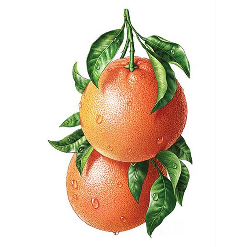 New 5D DIY Diamond Painting Fruit Diamond Embroidery Scenery Cross Stitch Full Round Drill Crafts Home Decor Manual Gift