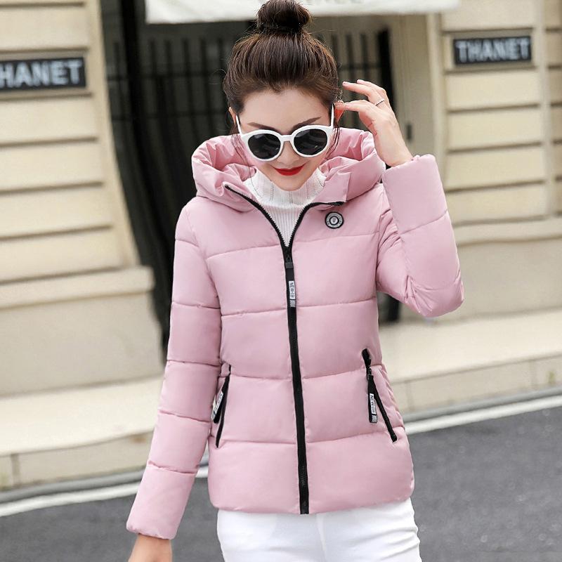 Women's Cotton-padded Clothes Slim and Thin In Winter, Small Cotton-padded Jackets, New Down Cotton-padded Jackets, Women's Warm Student Jackets