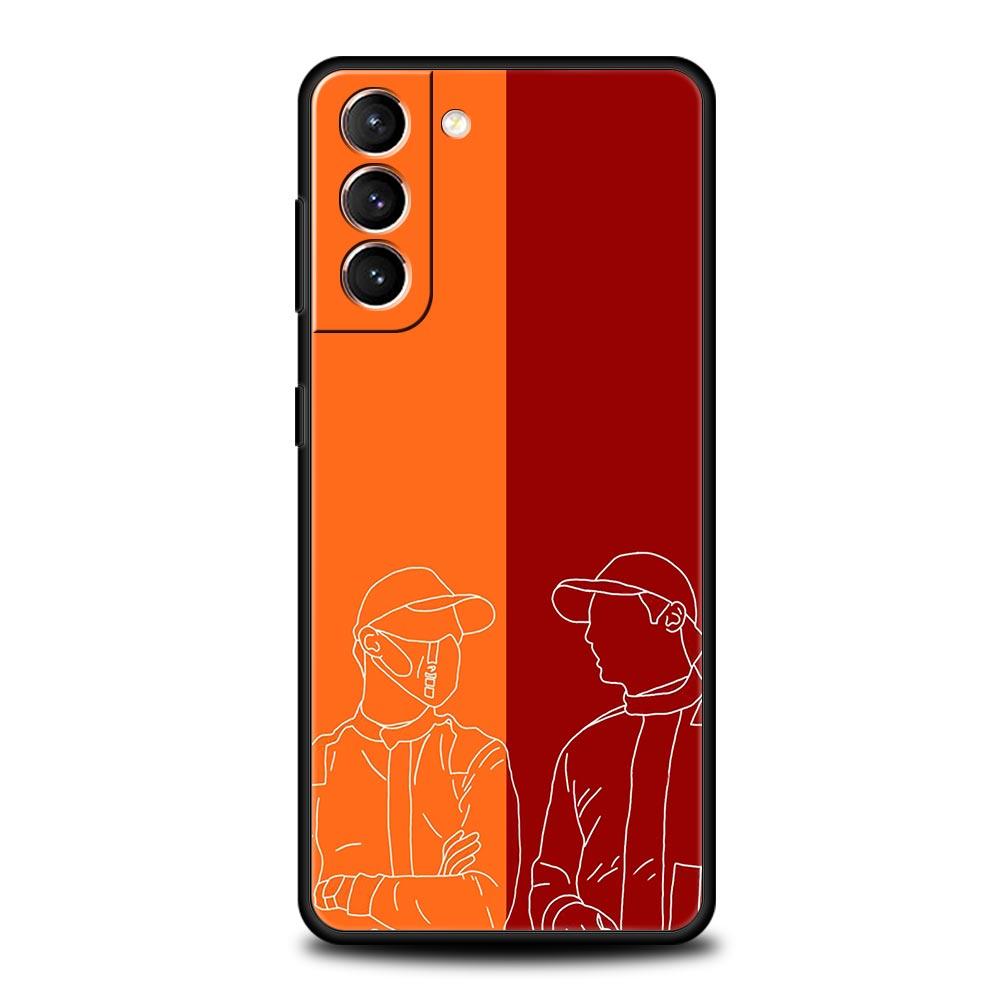 F1 Number 33 Phone Case For Samsung Galaxy S25 S24 S23 FE S22 Ultra S20 S21 5G S10 Plus S10E Soft Black Cover