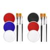 3- Paint Palette Set for Women And Men, Special Effects, Halloween.