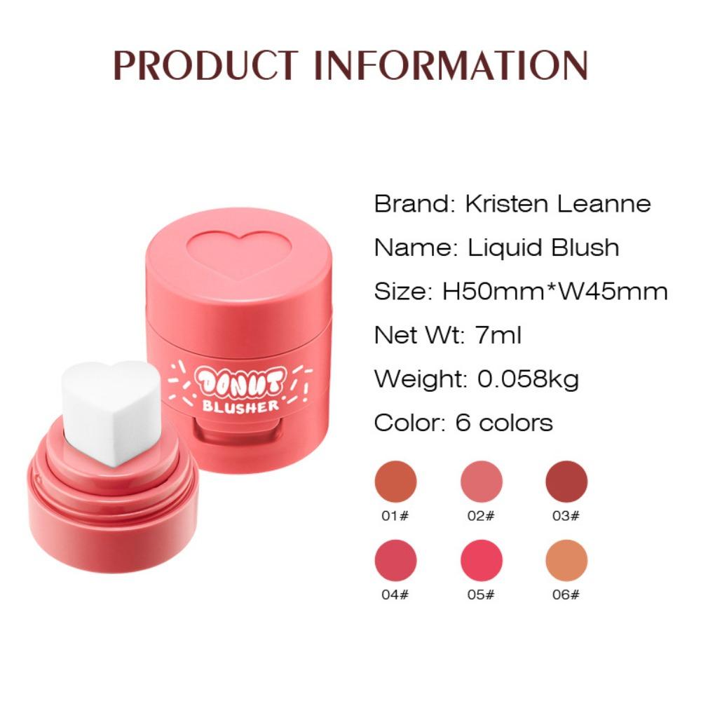 Kristen Leanne Super Hot Love Air Cushion Seal Liquid Blush Natural Nude Makeup Velvet