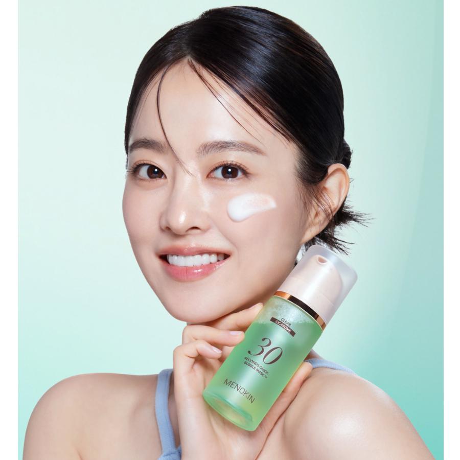 Menokin 30-Second Quick Firming Bubble Mask Clear 95ml