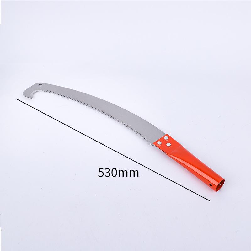 High Altitude Pruning Hand Saw for Thick Branches - Double Hook Design for Garden and Fruit Tree Maintenance
