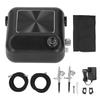 Mini Airbrush Kit Multifunctional Knob Stepless Control Quiet Airbrush Compressor Gun Set 12L Min EU Plug