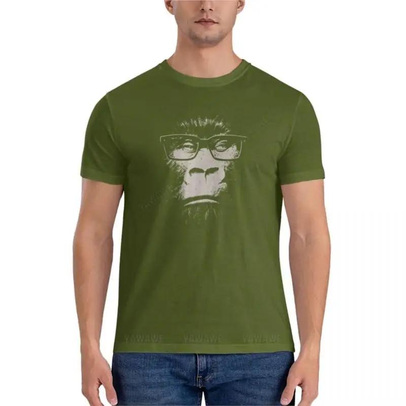 Hipster Gorilla With Glasses Essential T-Shirt t shirt workout shirts for graphic t-shirts black t shirts