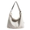 Borsa a Spalla Monocolore Unisex Grande Capacità Borsa a Tracolla per Pendolari