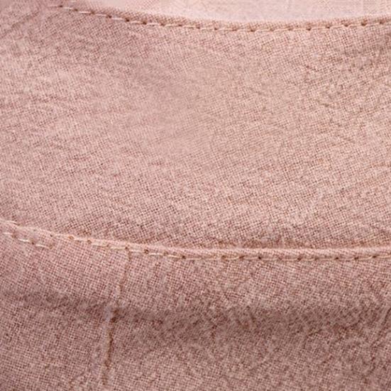 Hat Foldable Breathable Cotton Reversible Foldable Cap for Summer