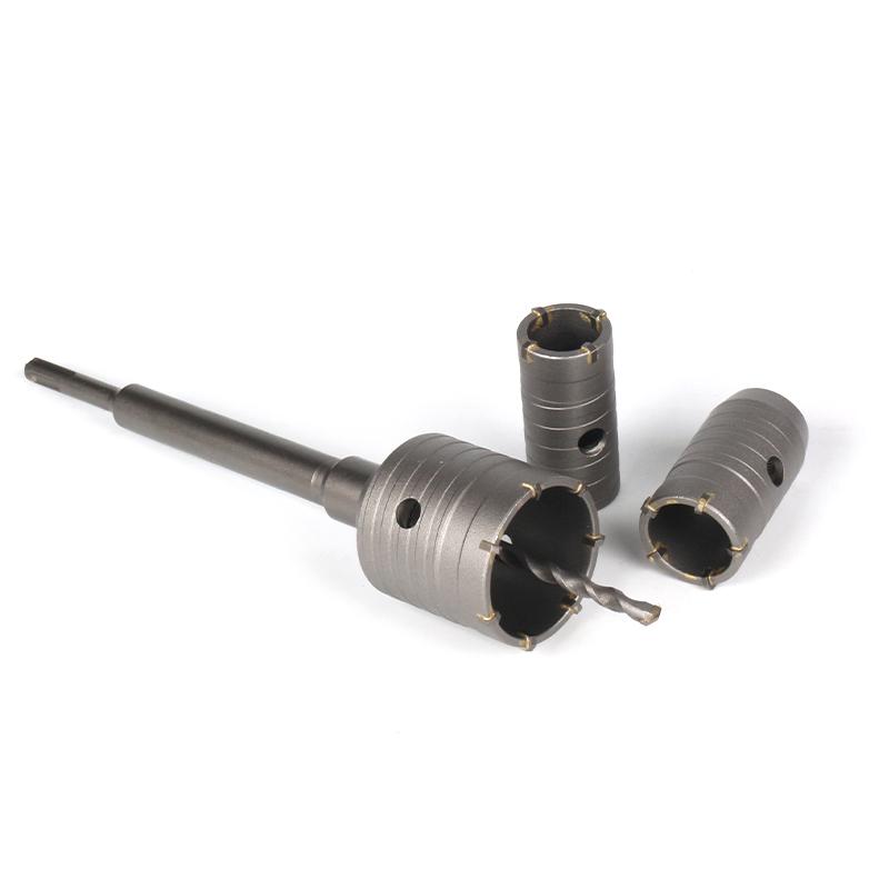 Wall Hole Opener Air Conditioning Pipe Impact Electric Hammer Drill Drill Drill Tool Brick Wall through Wall Dry Drilling Reamin