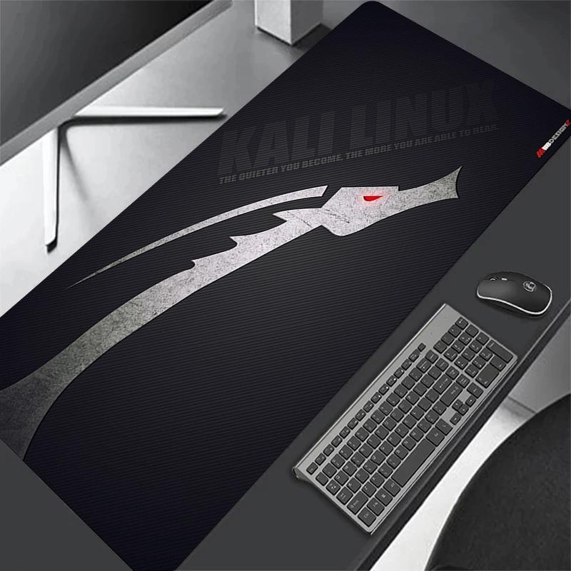 Kali Linux Mousepads Company Mouse Mat X Natural Rubber Nonslip Keyboard Desk Mats Kawaii Large for Laptop Gaming Mouse Pad