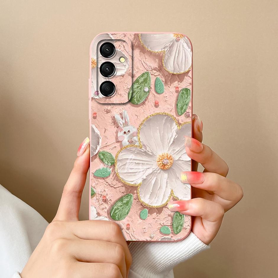 Case For Samsung Galaxy M23 M33 M35 M53 5G Fashion Black Coconut Tree Silicone Soft Cover SamsungM23 M 33 M35 M53 5G Funda Shell