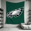 Philadelphia Eagles Wall Tapestry Aesthetic Wall Hanging Printed Fabric Blanket Decorative Tapestries for Bedroom Living Room Home Decor