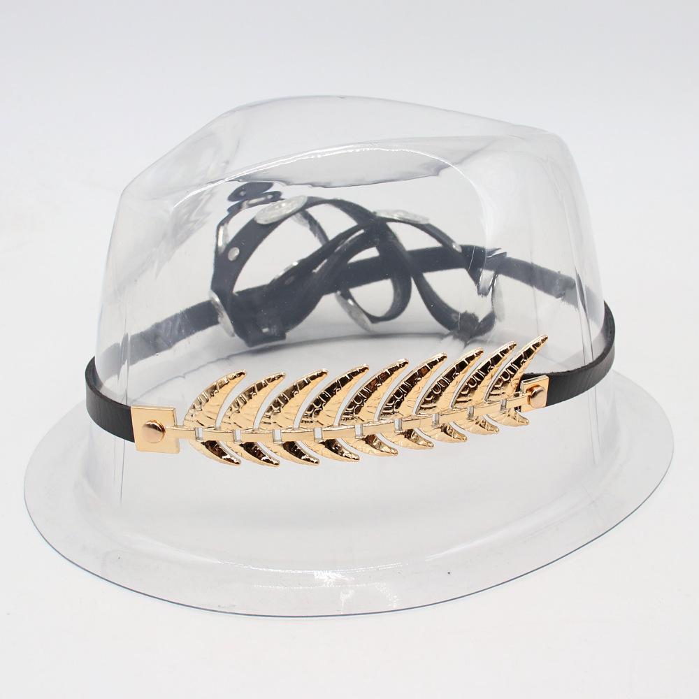 

Непосредственно для соломенных шляп, маленькие пряжки для ремней, украшенные европейскими и американскими литературными и ретро-творческими цилиндрами, специальные ремни для колец для шляп M Adult Average Size (56-58cm)