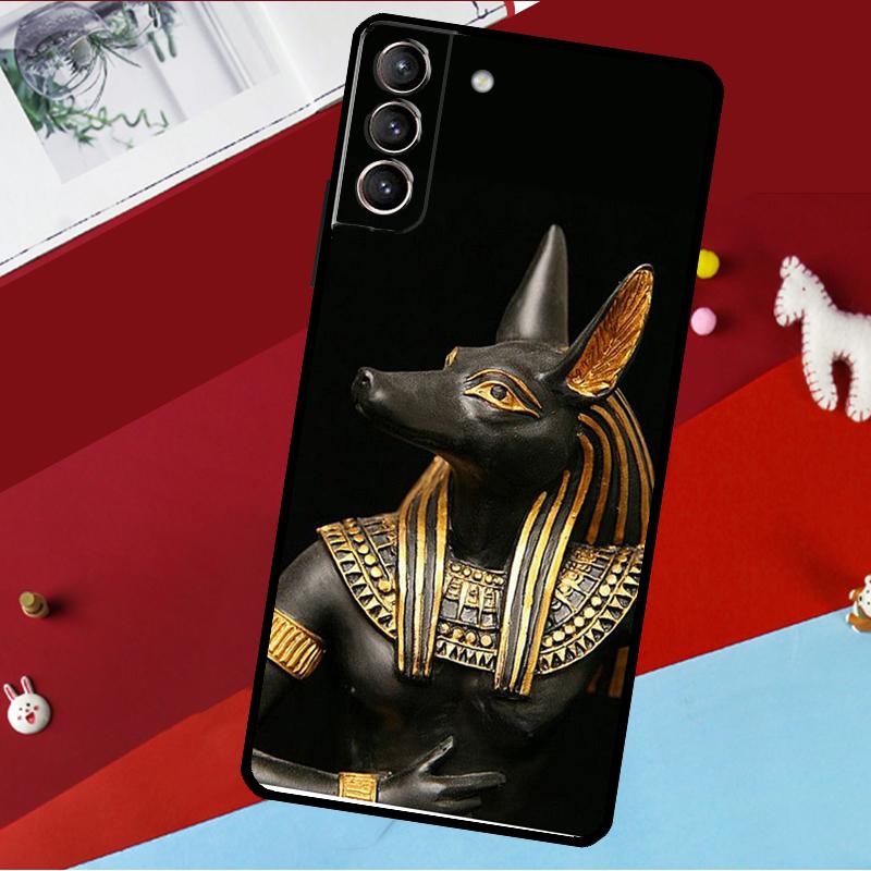 Anubis Ankh Pharaoh Funda For Samsung Galaxy S26 Ultra S24 S22 S23 S25 Plus S20 S21 FE S9 S10 S25 FE Phone Case