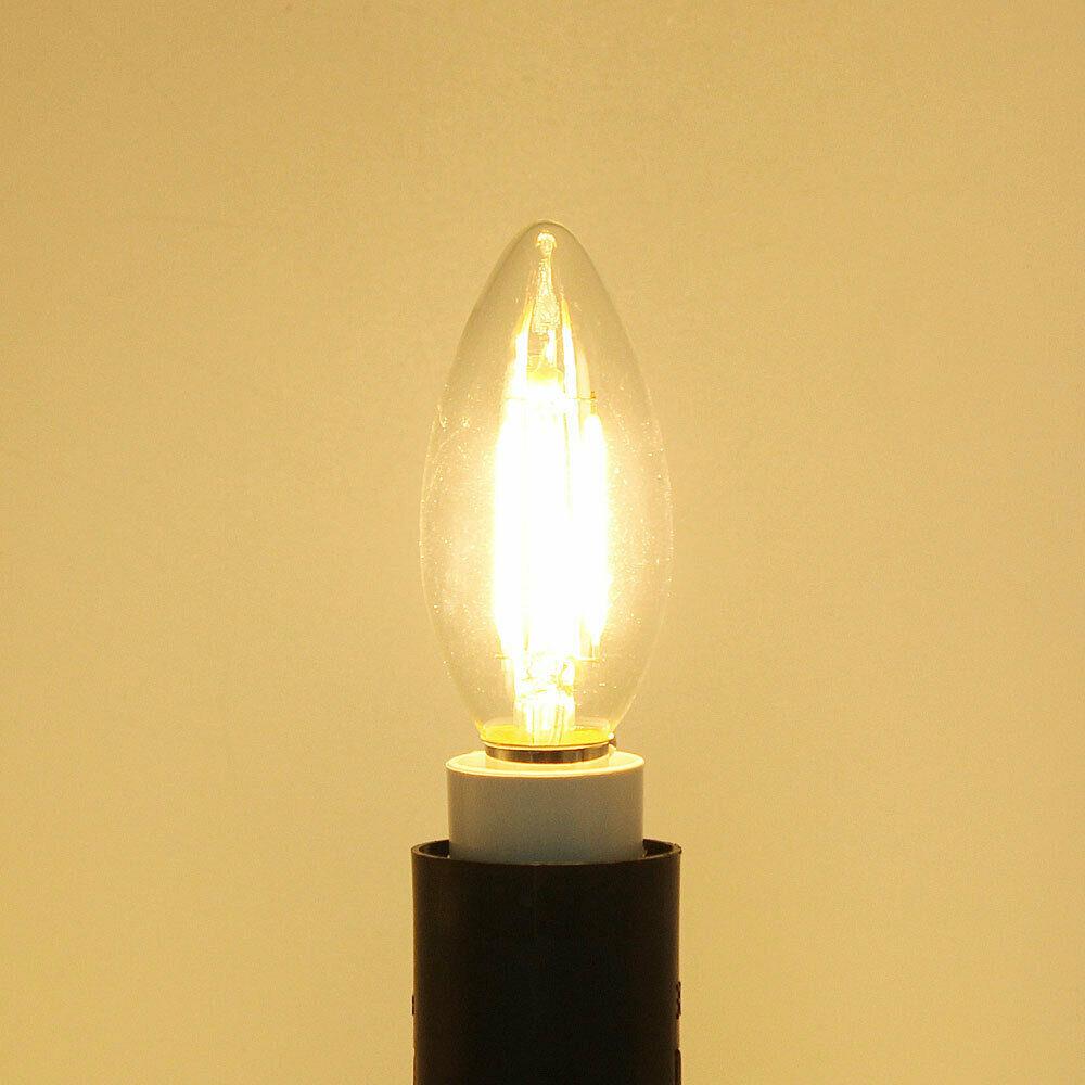 

Ретро Энергосберегающие Светодиодные Лампы-Нити E14 2Вт 4Вт 6Вт Диммируемый Светодиодный Свет 3000-6000К Теплый/Холодный Белый Лампа для Домашнего Декора AC 220В 4W&No&Flame Shape теплый белый