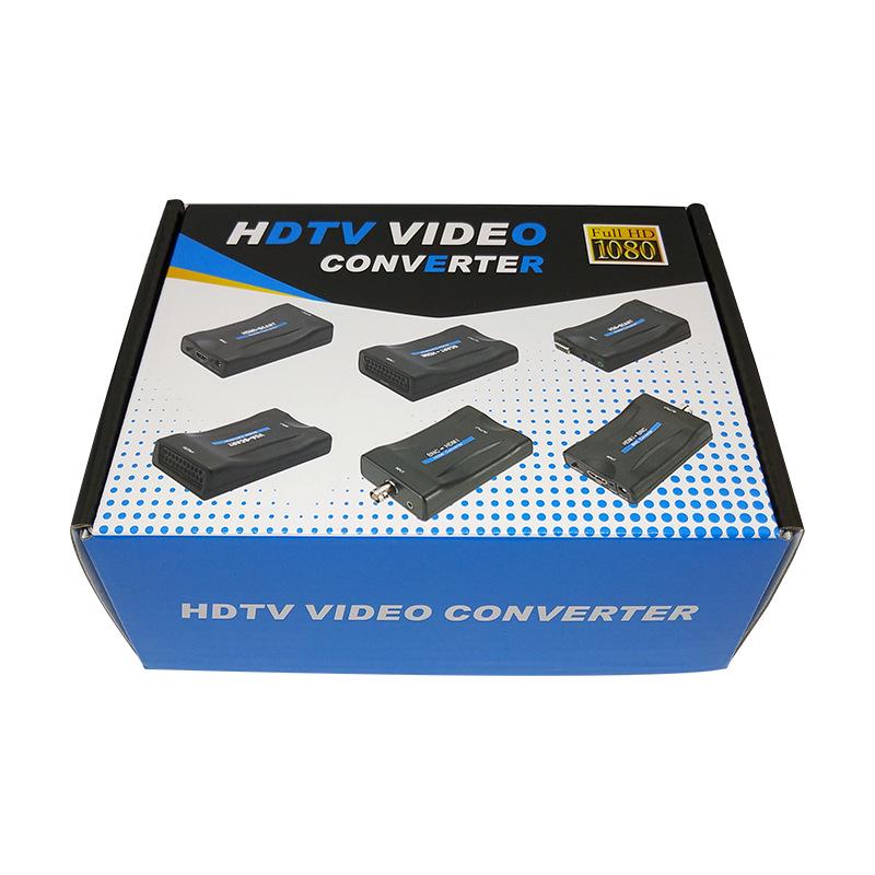 SCART to HDMI Video Converter Adapter