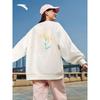 Anta Women's Fleece-Lined Back Print Sweatshirt