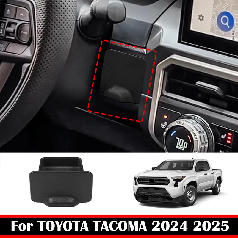For TOYOTA TACOMA 2024 2025 Central Control Drawer Storage Box Driver's Privacy Drawer Tray Holder Cover Interior Accessories