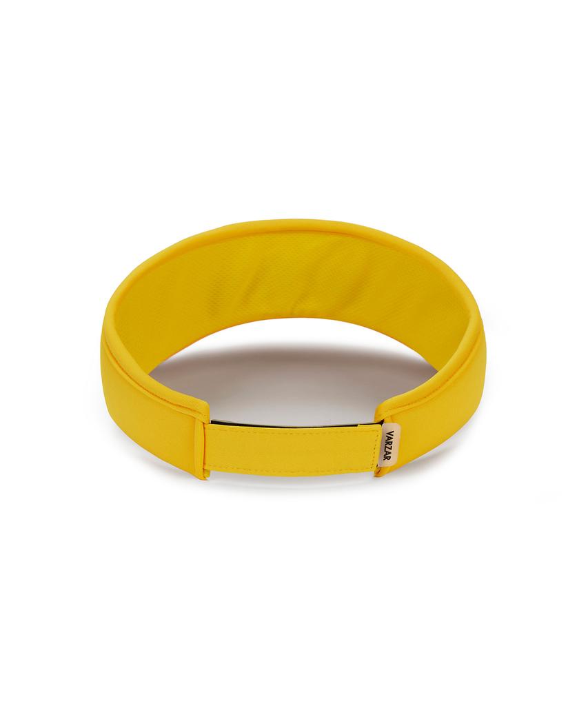 Bajal Palm Tree Logo Sun Cap Yellow