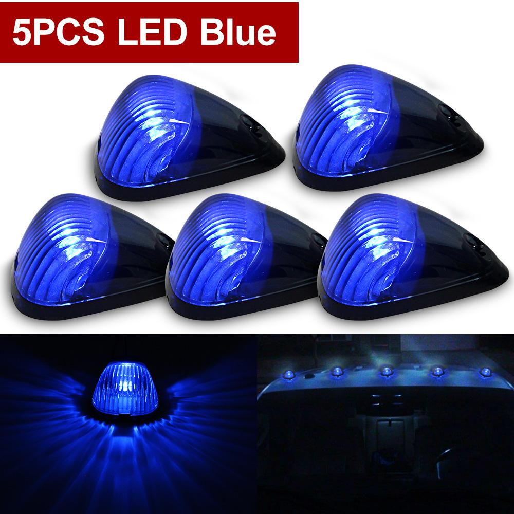 

5PCS LED Running Cab Marker Roof Top Mouse Signal Light For Ford E-150 E-250 E-350 E-450 F-250 F-350 F-450 F-550 F-650 F-750 12V
